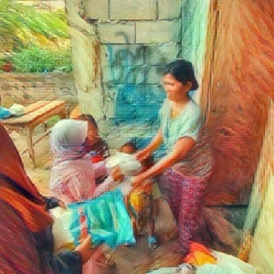 Tak Mau Kalah dari Sang Ayah, Kedua Puteri Hakim PTUN Manado Bongkar Tabungan Demi Masyarakat Terdampak Covid-19