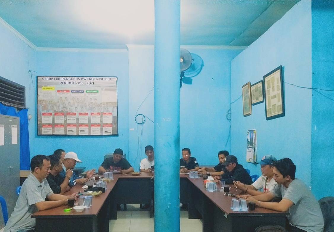 SMSI Metro Gelar Koordinasi Syarat Pelantikan Pengurus SMSI Metro Gelar Koordinasi Syarat Pelantikan Pengurus