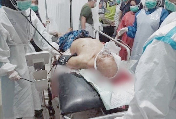 Ketua Masjid Nurul Iman Dibacok saat Pimpin Sholat