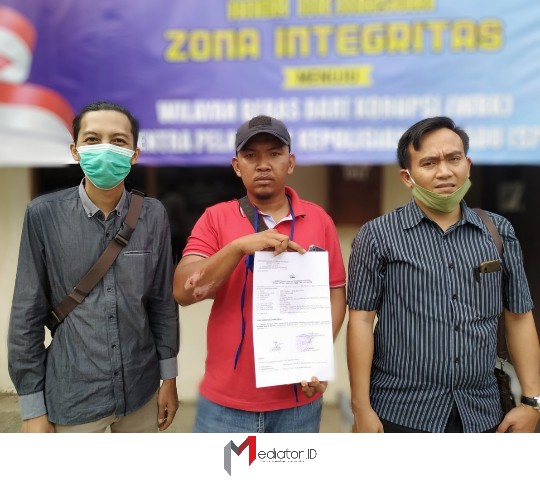 Protes soal Pelayanan, Abid Bisara Didampingi PBHI Laporkan RSU. Islam ke Polres