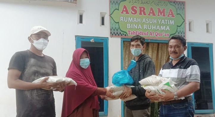 Jum’at Berkah, SMSI Metro Bagikan Santunan ke Panti Asuhan