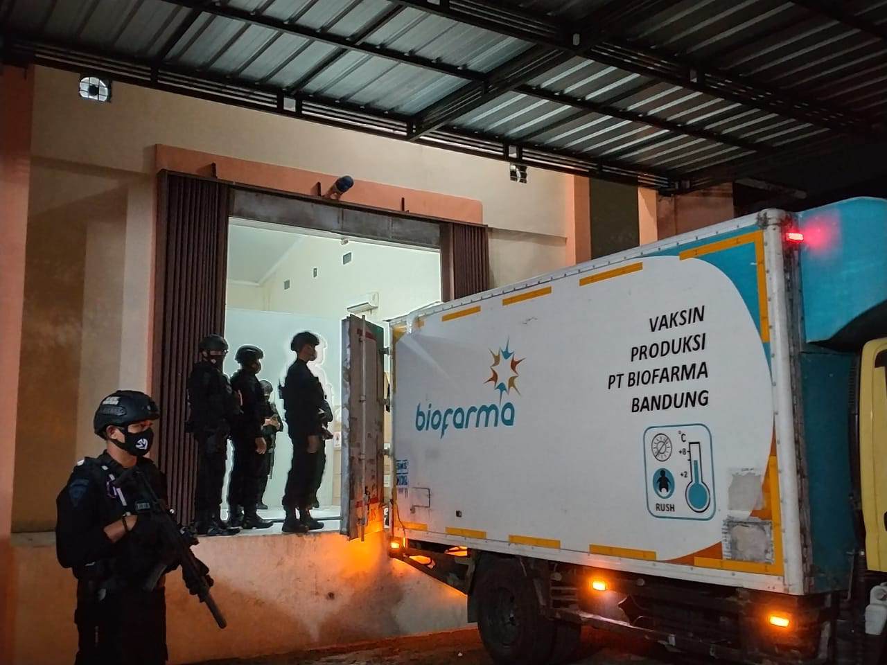 Vaksin Covid-19 Tiba di Lampung