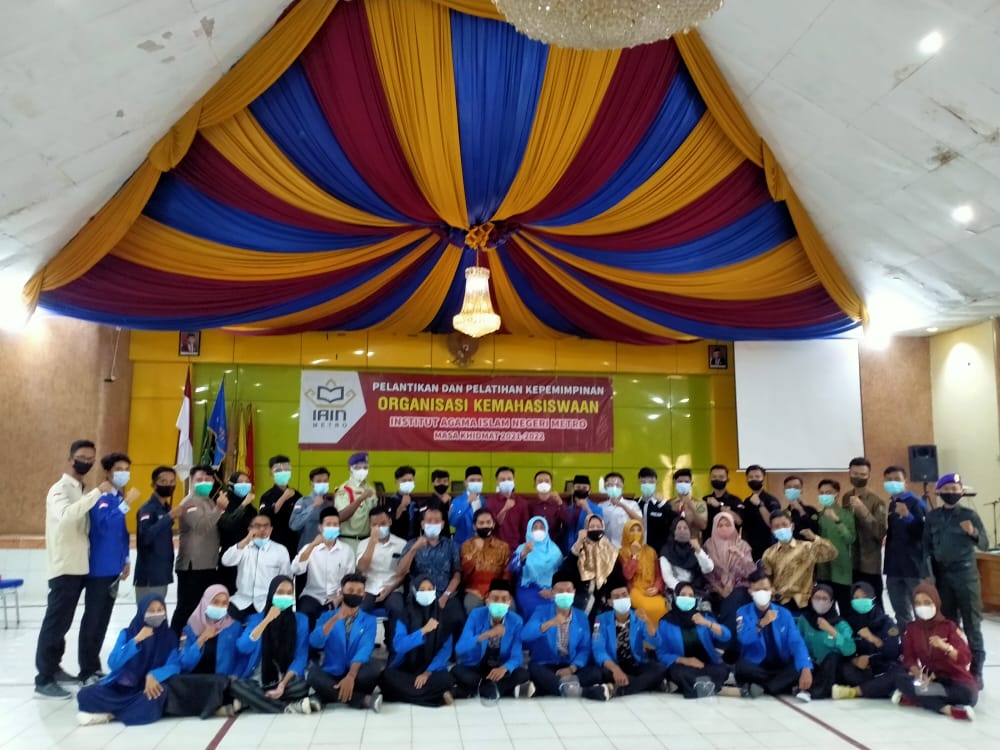KSR PMI IAIN Metro Masa Juang 2021-2022 Resmi Dilantik