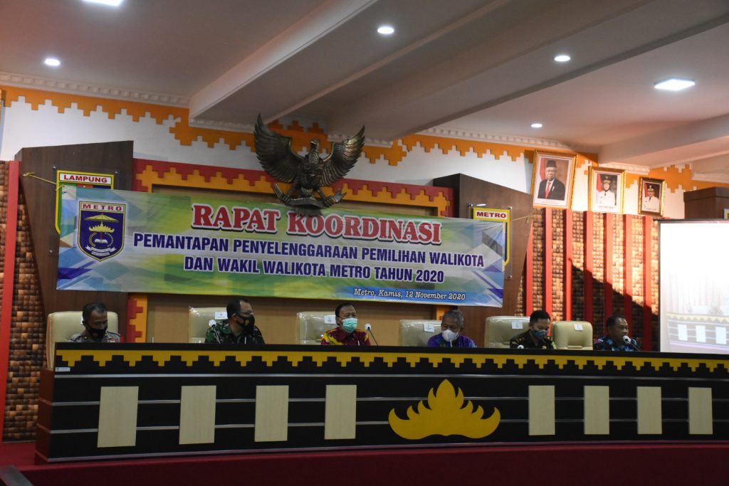 Pemerintah Kota Metro Gelar Rakor Pemantapan Demi Nyukseskan Pilkada 2020