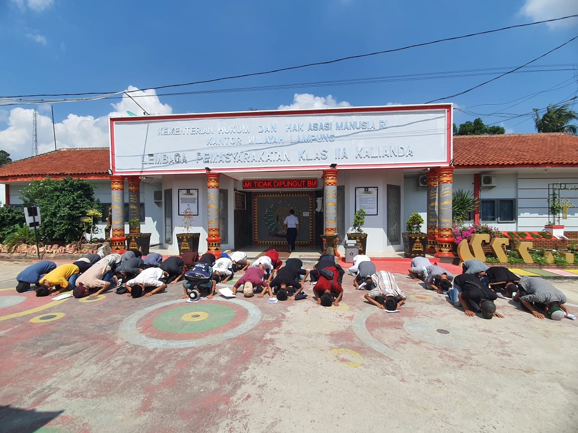 Dampak pengubahan Permenkumham, 30 warga binaan lapas Kalianda dirumahkan