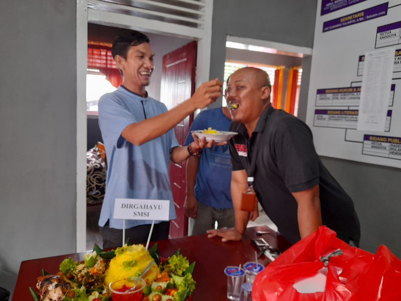 Peringati hari jadi SMSI Metro, Ali Imron Muslim mengimbau anggota tingkatkan SDM dan kredibilitas perusahaan