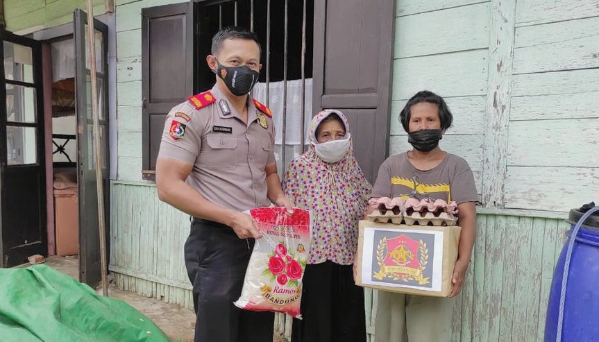 Peserta Sespimen Polri bantu warga terdampak COVID-19