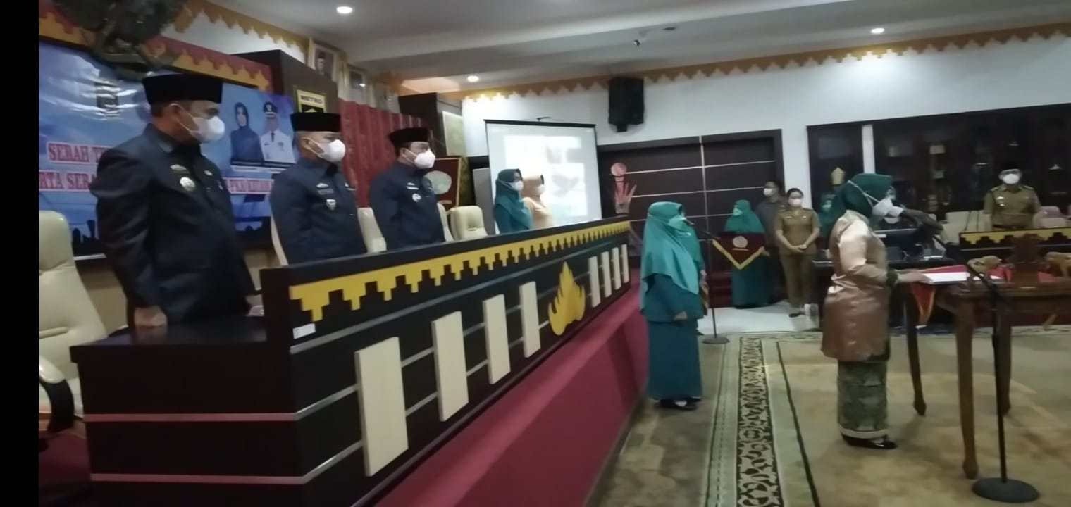 Walikota Metro imbau Camat terlantik tingkatkan kreativitas dan ekonomi kreatif masyarakat