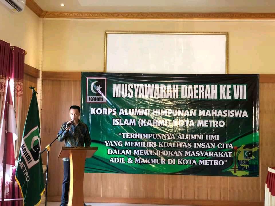 Amrulloh resmi menjadi Formatur terpilih KAHMI Metro