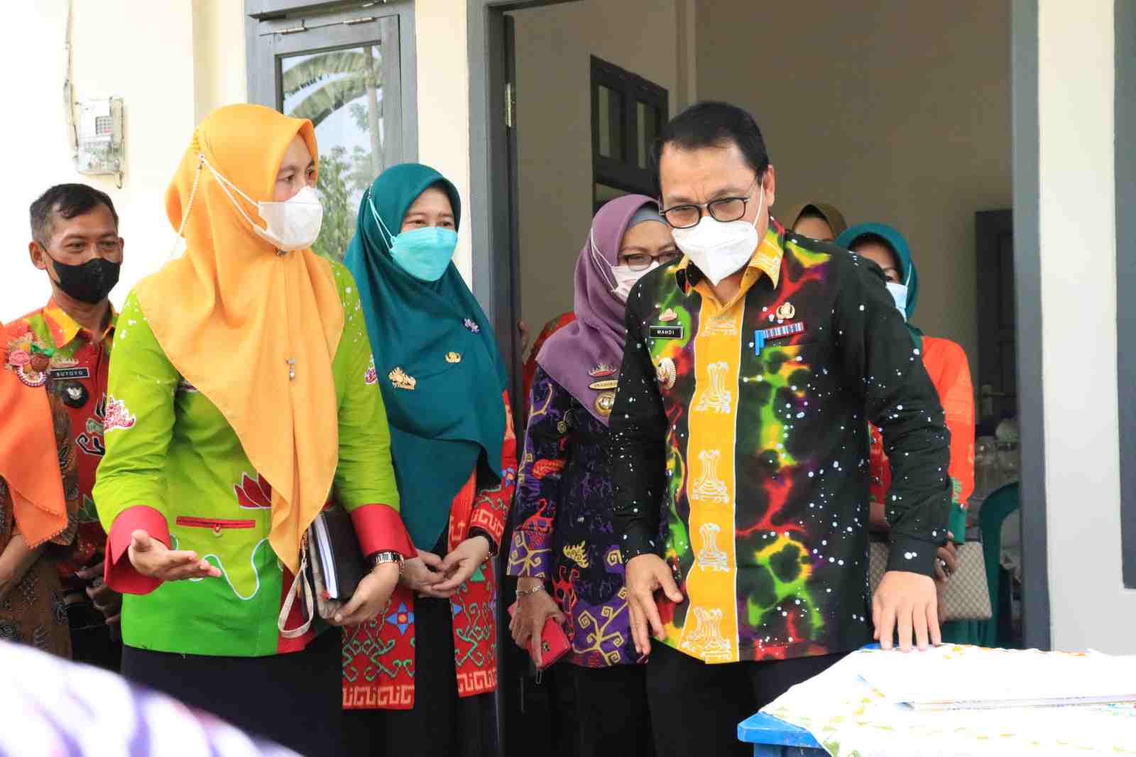 Walikota Metro tinjau Posyandu Purwosari
