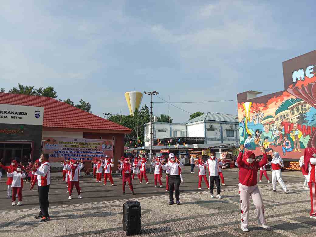 Walikota kukuhkan Klub Jantung Sehat Kota Metro