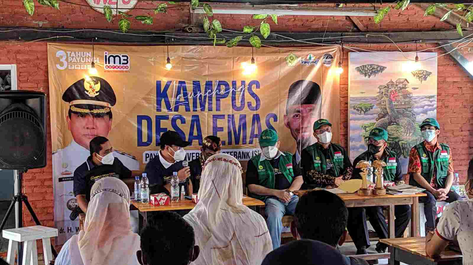 Launching Kampus Desa Emas, Wahdi: harapan besar bisa mendorong maju Kota Metro