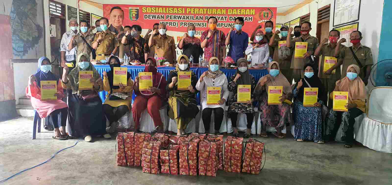 Bangkitkan UMKM, GRP sosialisasi Perda UMKM di Desa Kedaton 1
