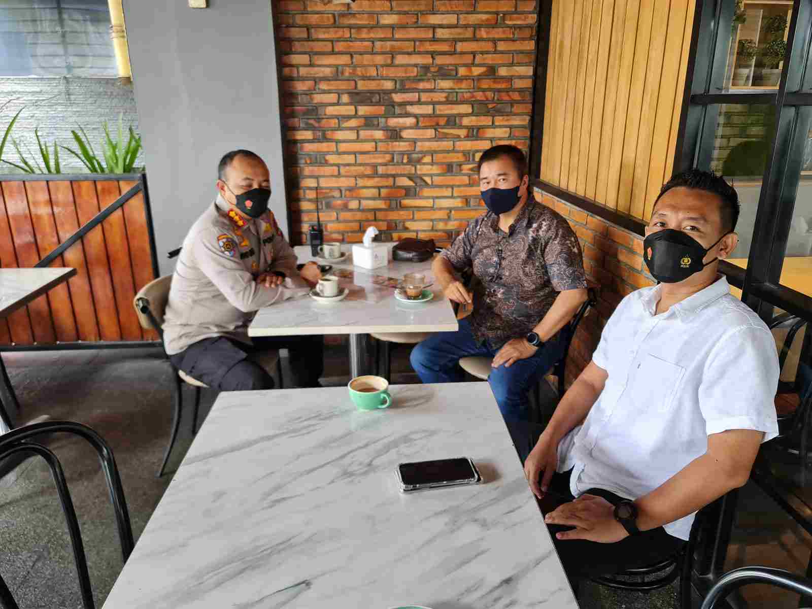Kapolres Bandar Lampung dan SMSI bangun sinergisme