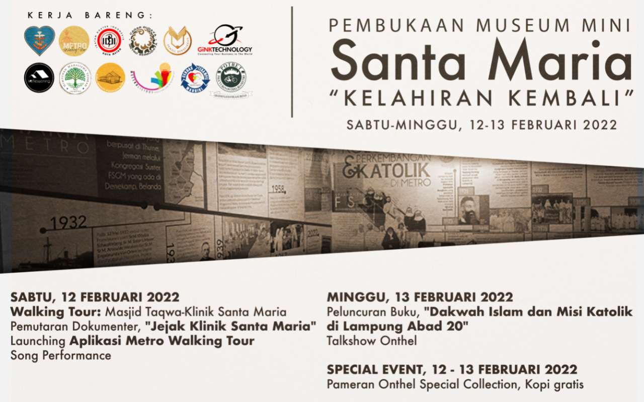 Peresmian Musium Mini Santa Maria Metro diwarnai beragam kegiatan