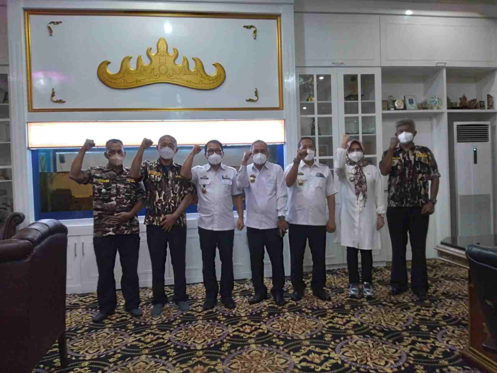 Jalin sinergitas, FKPPI PC 0808 audiensi di kantor Pemkot