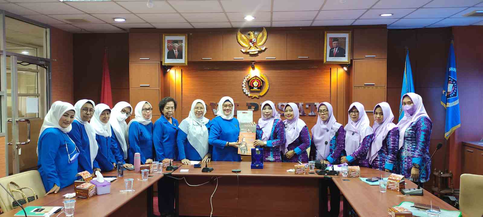 IKWI Metro lakukan Kunker ke IKWI Pusat