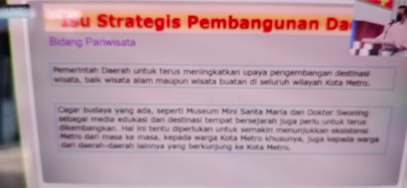 Cagar budaya jadi isu strategis pembangunan Metro