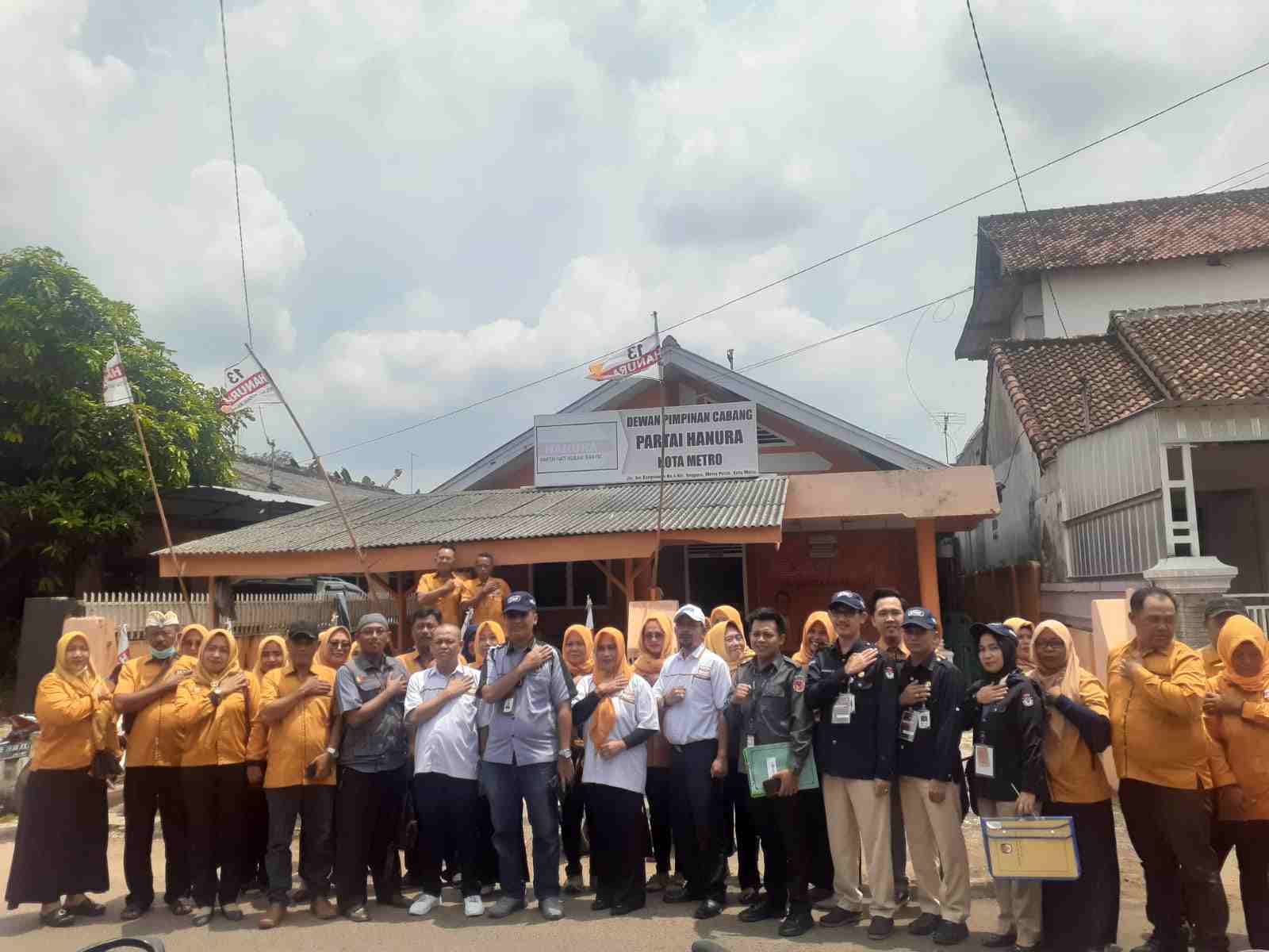 Jelang persiapan Pemilu, Partai Hanura Metro ikuti verifikasi faktual