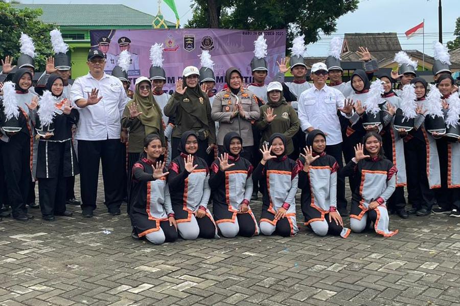Walikota Metro buka acara Drumband Competition 2022