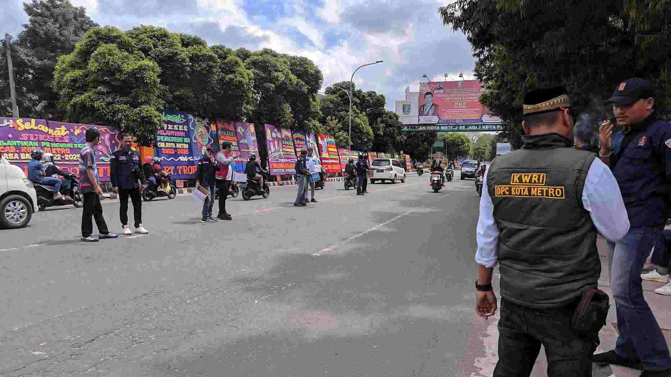 Bantu korban gempa Cianjur, gabungan organisasi PERS Metro galang dana