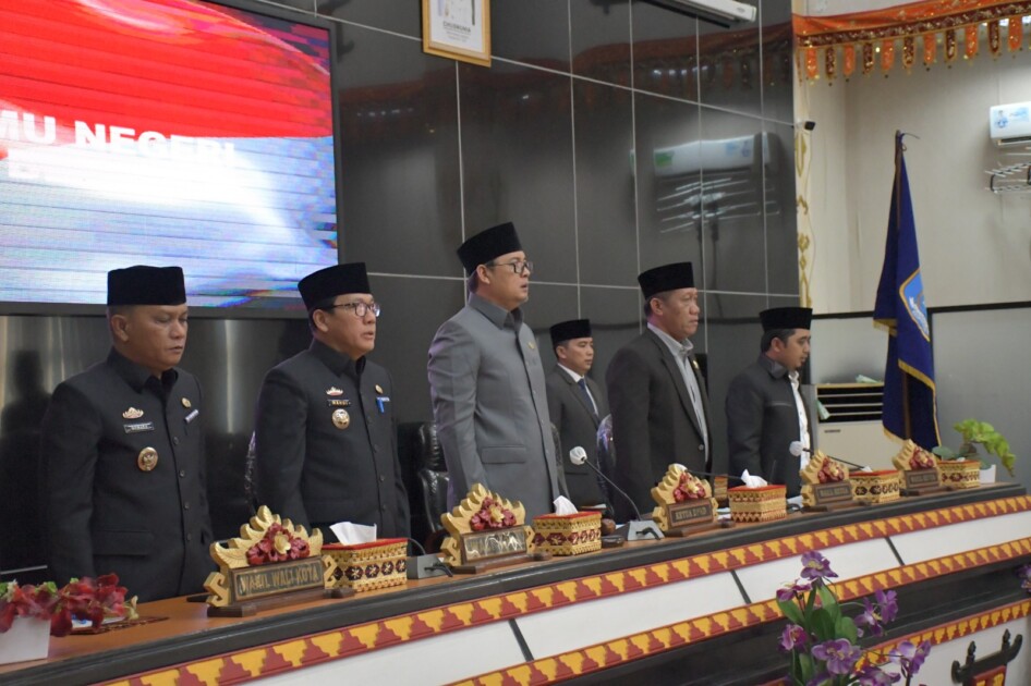 DPRD Metro gelar rapat Paripurna penyampaian LKPJ Walikota tahun anggaran 2022