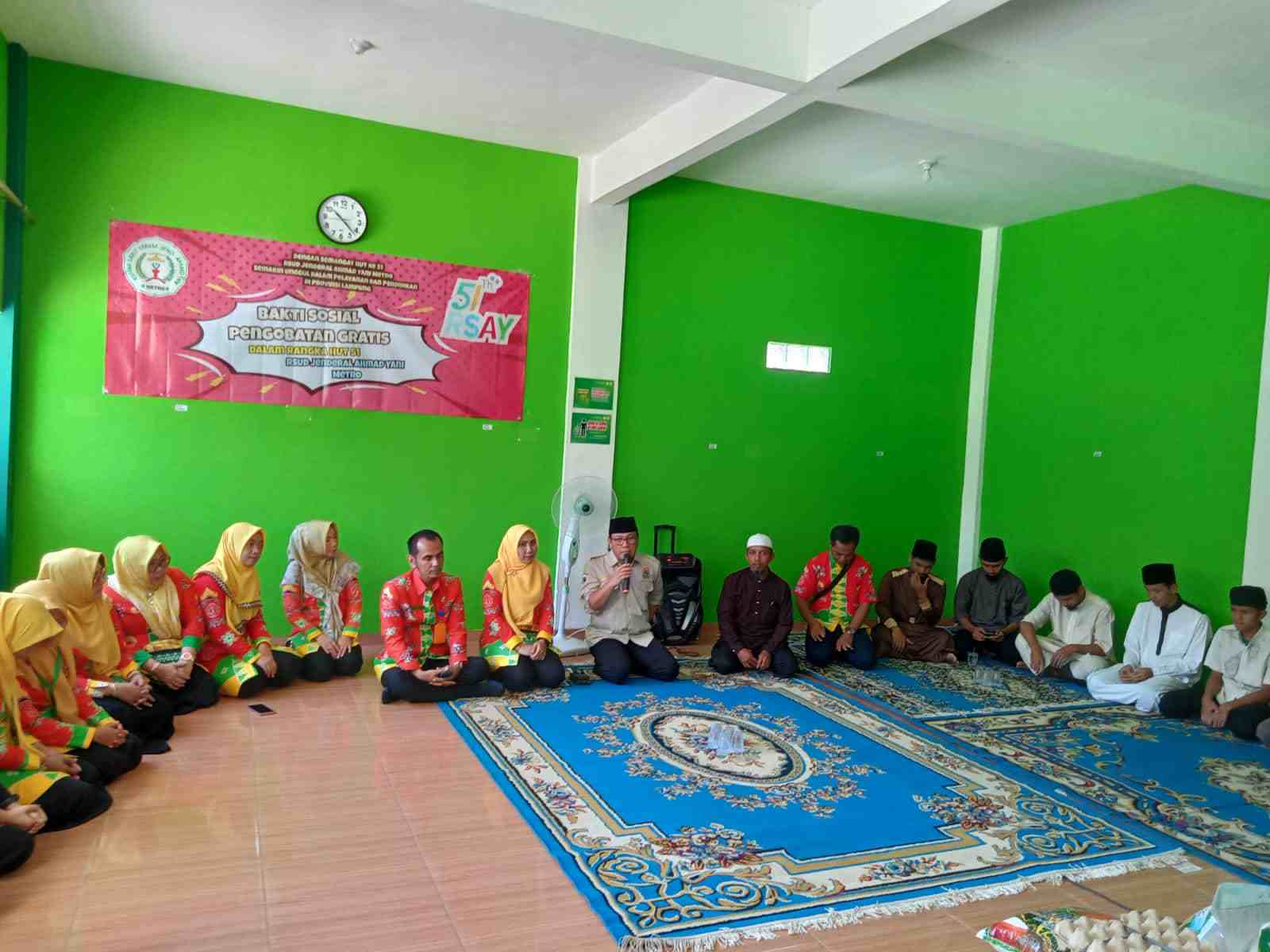 RSUD A. Yani Metro fasilitasi kesehatan gratis ke pesantren dan panti asuhan