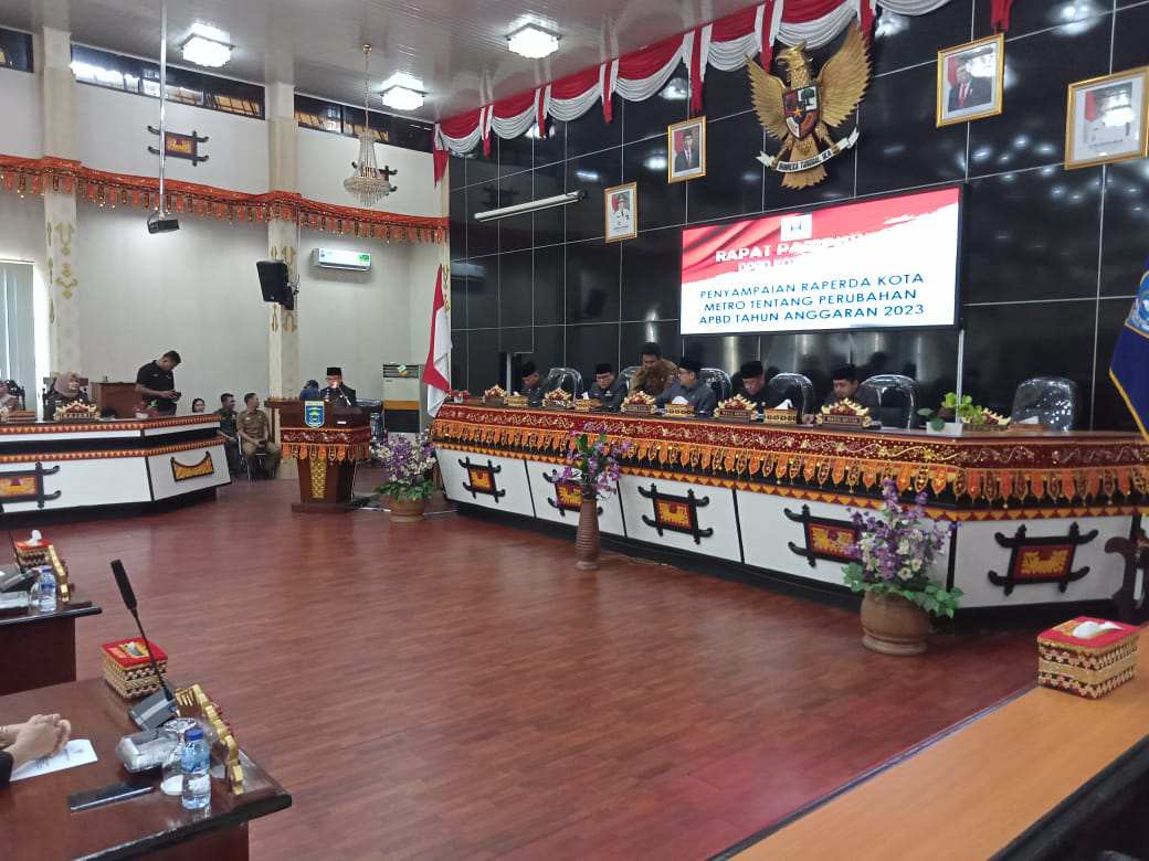 Demi tingkatkan kesejahteraan warga, Pemkot Metro usulkan APBD perubahan 2023 ditambah Demi tingkatkan kesejahteraan warga, Pemkot Metro usulkan APBD perubahan 2023 ditambah