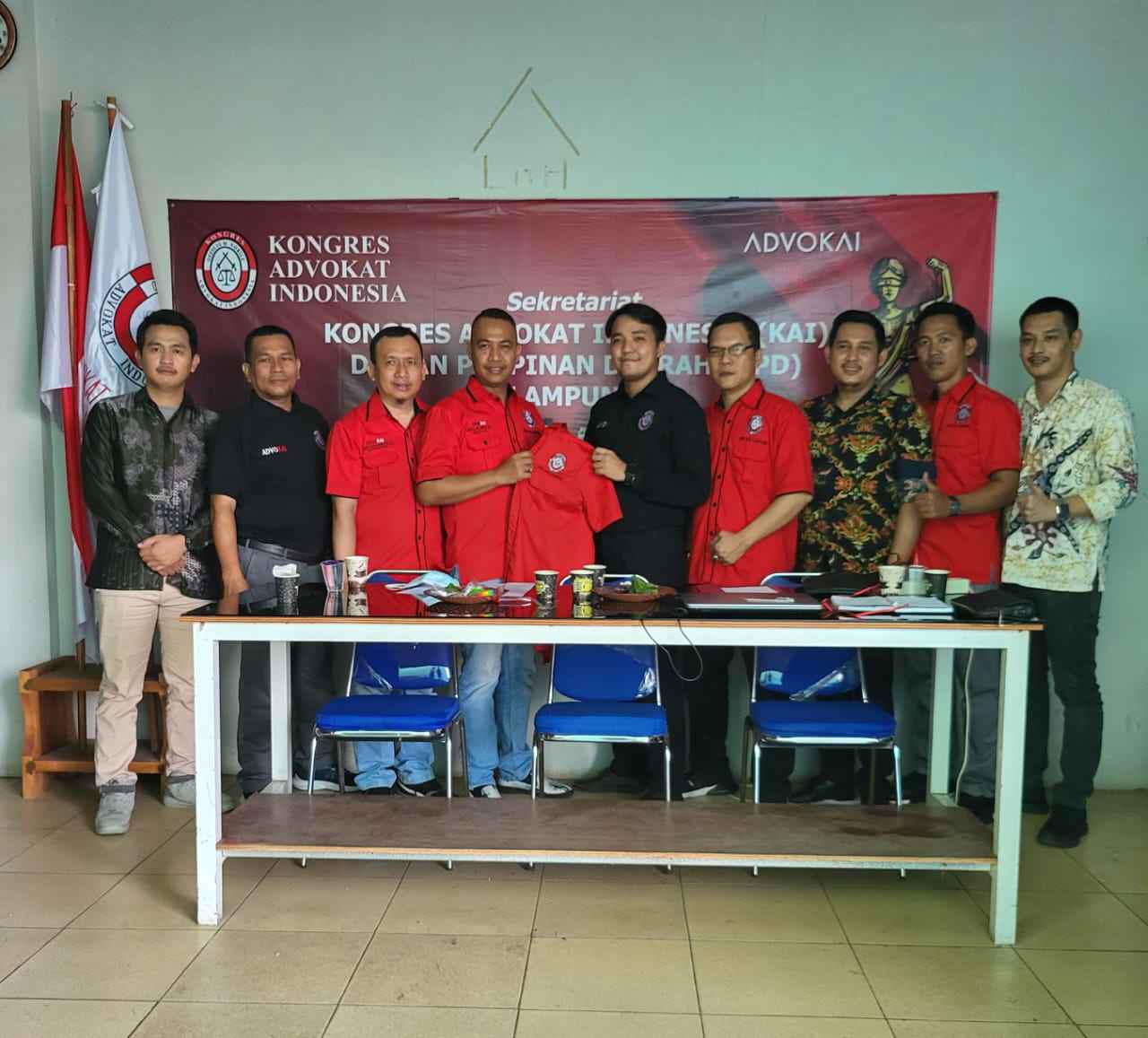 Sekjend LBH SMSI Pusat gabung DPD KAI Lampung