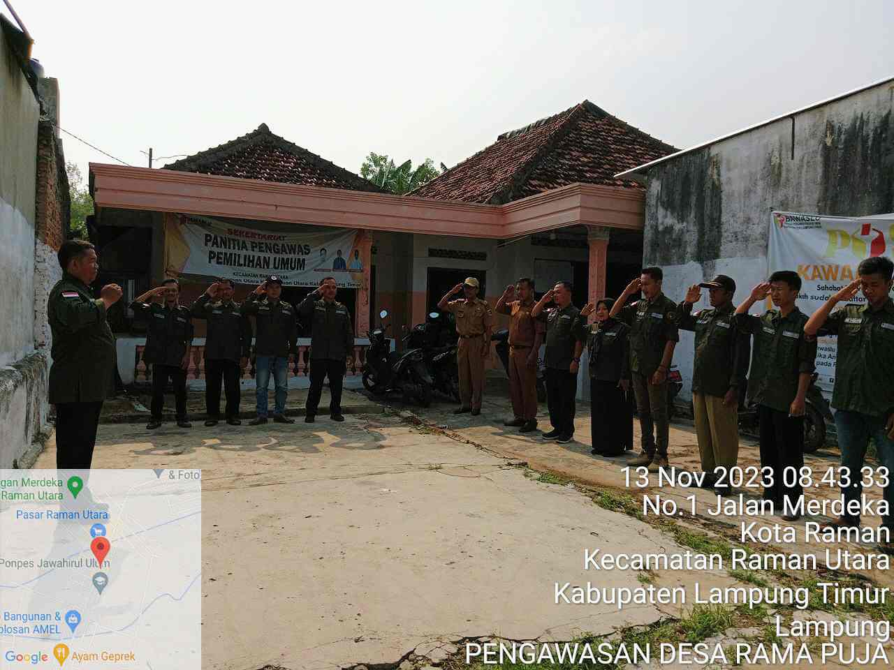 Panwascam Raman Utara laksanakan apel rutin Panwascam Raman Utara laksanakan apel rutin