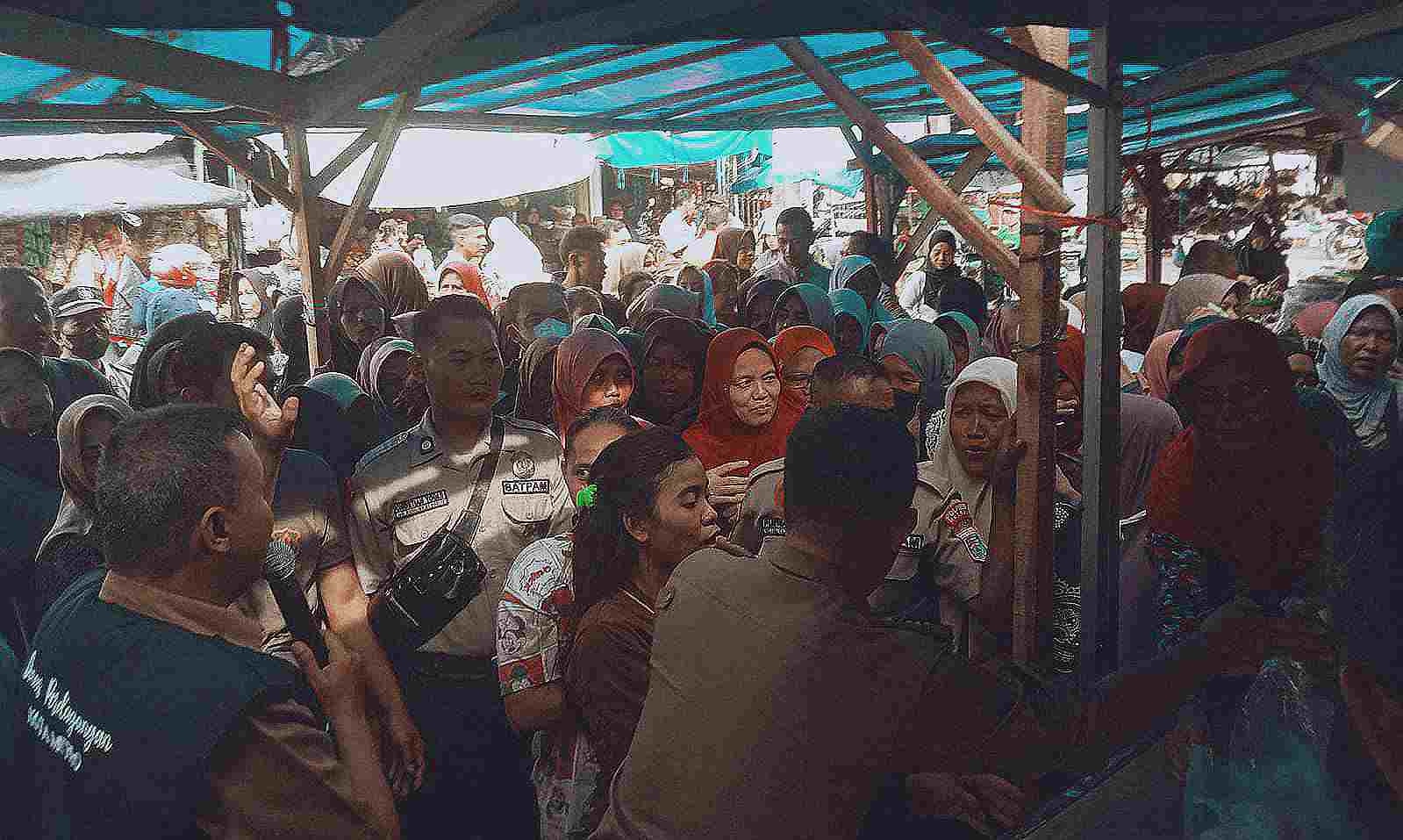 Disperdag Provinsi Lampung gandeng Disdag Metro menggelar pasar murah