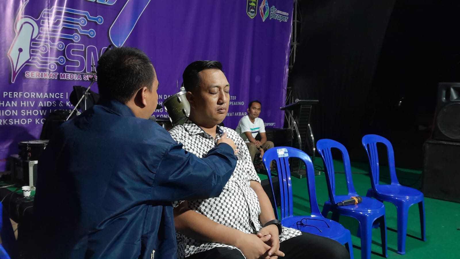 Camat Metro Selatan dihipnotis polisi Camat Metro Selatan dihipnotis polisi