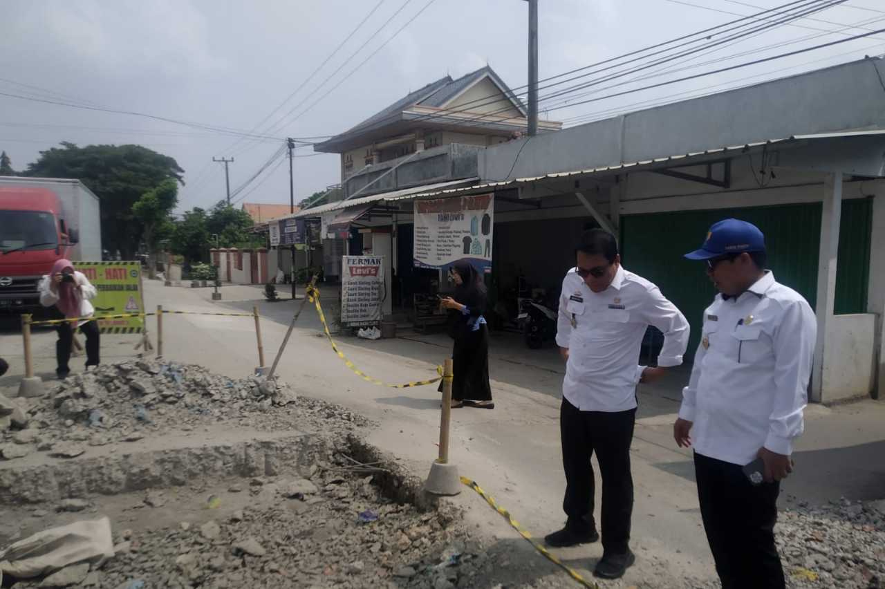 Pemkot Metro targetkan 10 ruas jalan strategis selesai diperbaiki pada Agustus mendatang