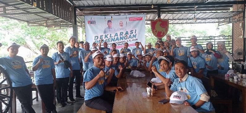 Relawan Matahari deklarasi dukung pasangan Cagub Lampung RMD Relawan Matahari deklarasi dukung pasangan Cagub Lampung RMD