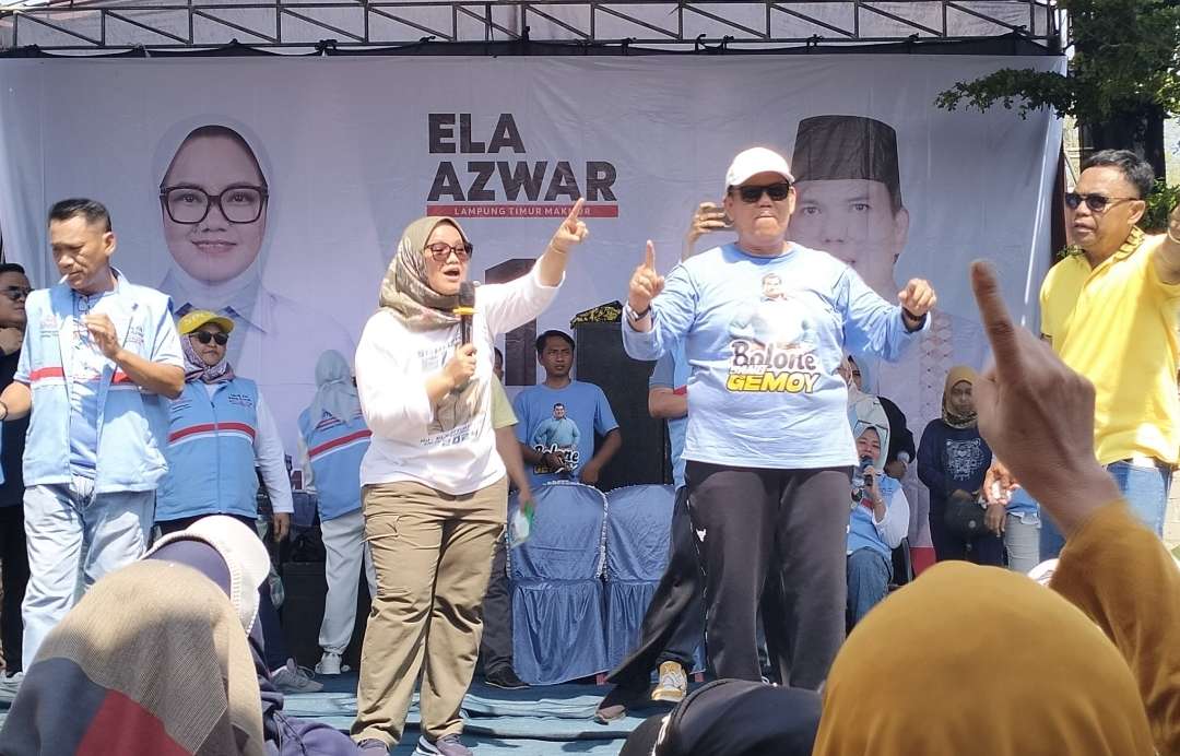 Sapa masyarakat Labuhan Maringgai, Ela-Azwar tawarkan perubahan untuk Lampung Timur