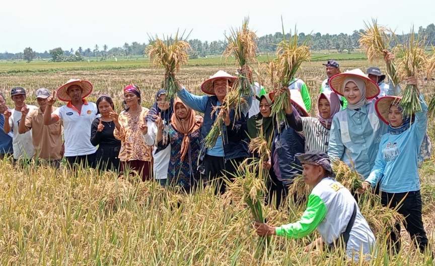 Ela-Azwar dialog dengan puluhan petani Lampung Timur