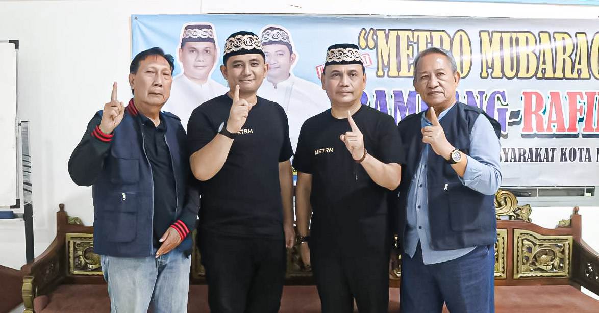 Djohan ajak warga Metro dukung Mubaraq dan suarakan perubahan