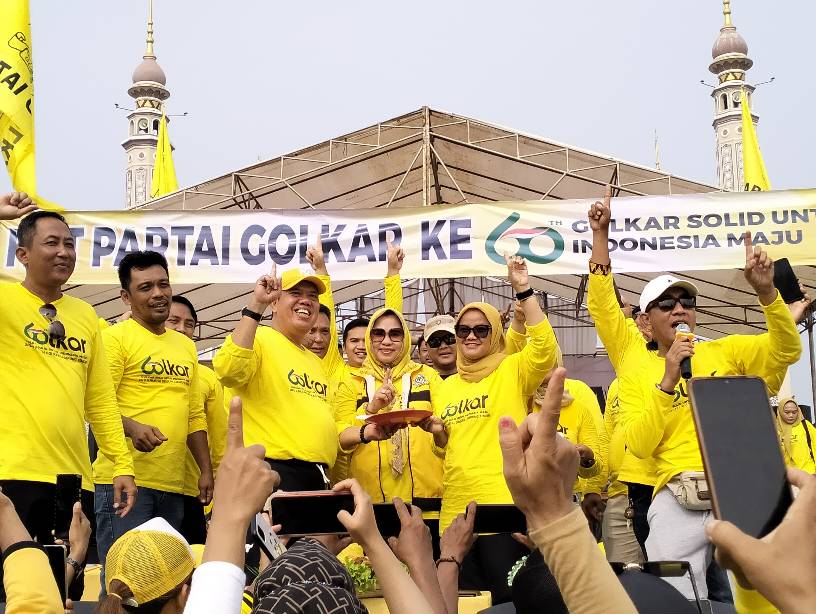 Perayaan HUT Golkar Ke-60, Azwar Hadi pimpin lebih satu dekade