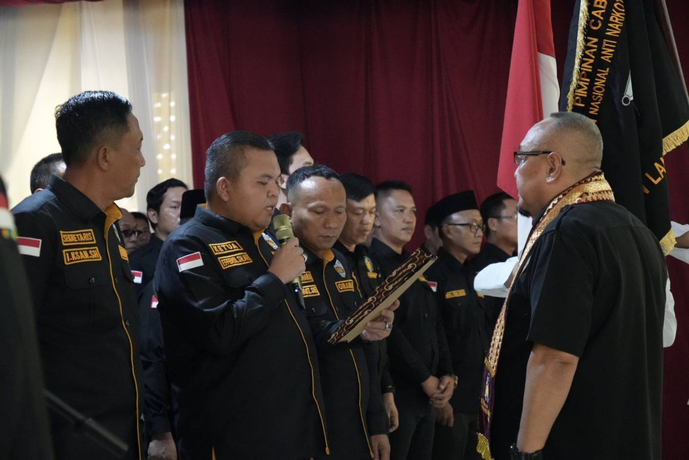 Musanif Efendi Yusnida resmi dilantik nahkodai Granat Lampung Timur