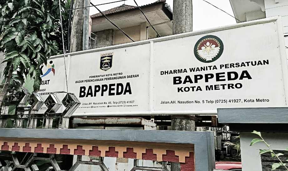 Ketidakjelasan anggaran pemeliharaan gedung Bappeda Metro, Plt Kepala mengaku lupa