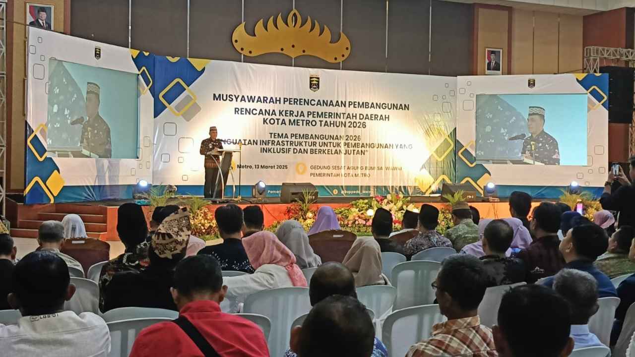 Pemkot Metro susun rencana pembangunan 2026, Walikota: efisiensi dan sinergi jadi kunci Pemkot Metro susun rencana pembangunan 2026, Walikota: efisiensi dan sinergi jadi kunci