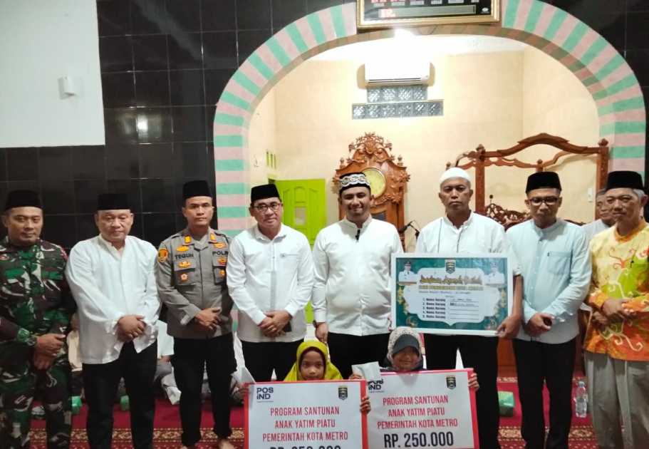 Dari masjid ke hati warga: Wakil Wali Kota Metro bawa pesan kebersamaan