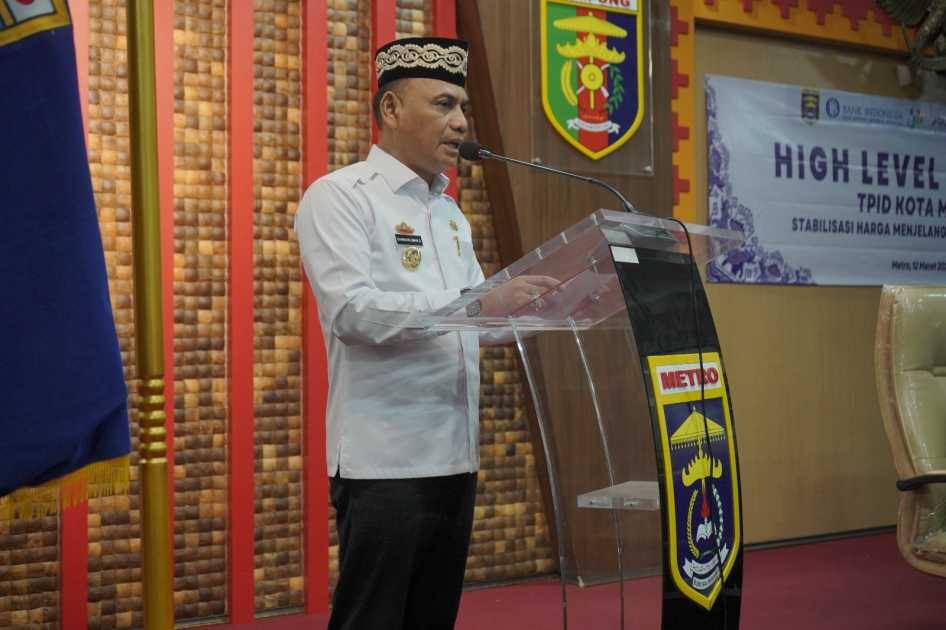 Pemkot Kota Metro jaga stabilitas harga bahan pokok hingga Idul Fitri