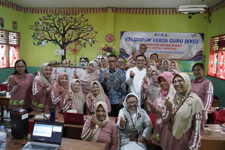 Metro jadi tuan rumah pertemuan guru tiga daerah: menuju sinergi pendidikan dasar