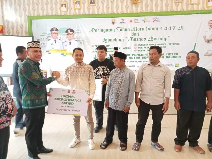 Baznas Metro luncurkan program “Baznas Berbagi”, wali kota dorong solidaritas sosial