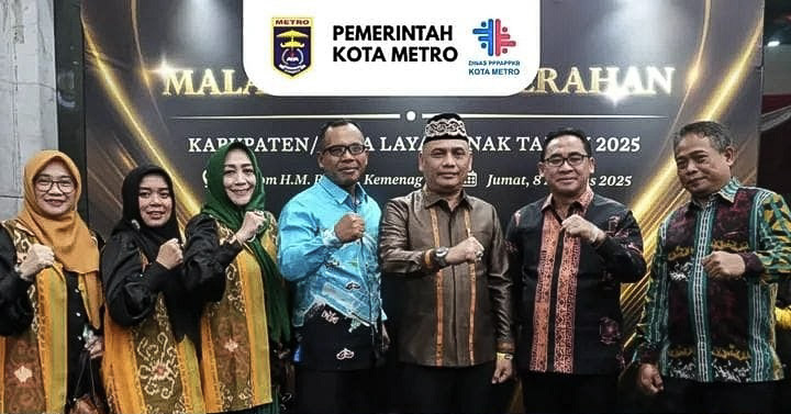 Kota Metro raih KLA 2025, Wali Kota: jangan berhenti di panggung penghargaan