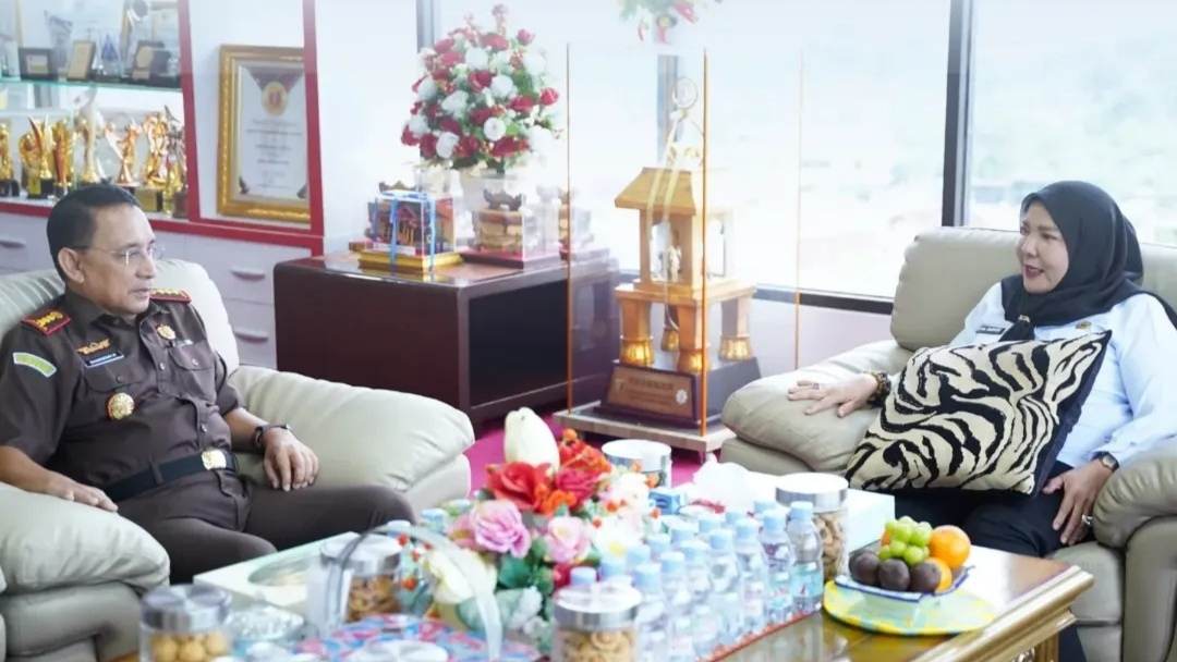 Eva Dwiana sambut Kajari baru, dorong sinergi Pemkot dan Kejaksaan