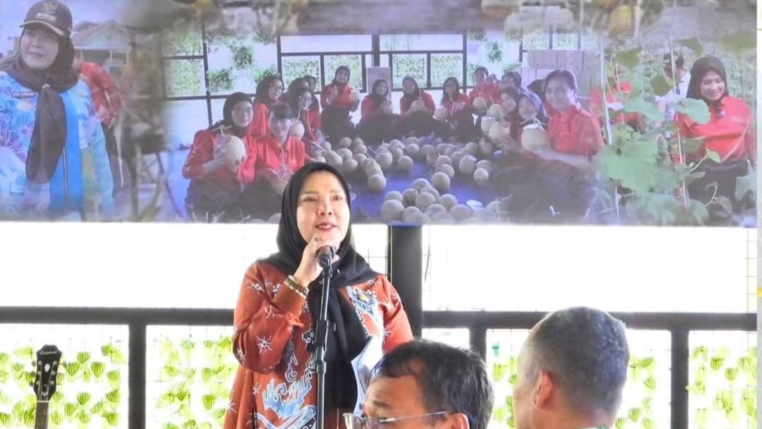 Eva Dwiana dorong sinergi Pemkot dan Marinir lewat program ketahanan pangan