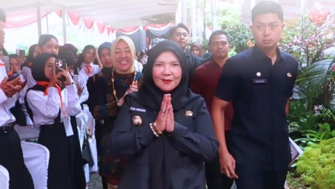 Hadiri PPKMB Unila, Eva Dwiana: disiplin dan do’a jadi kunci sukses mahasiswa