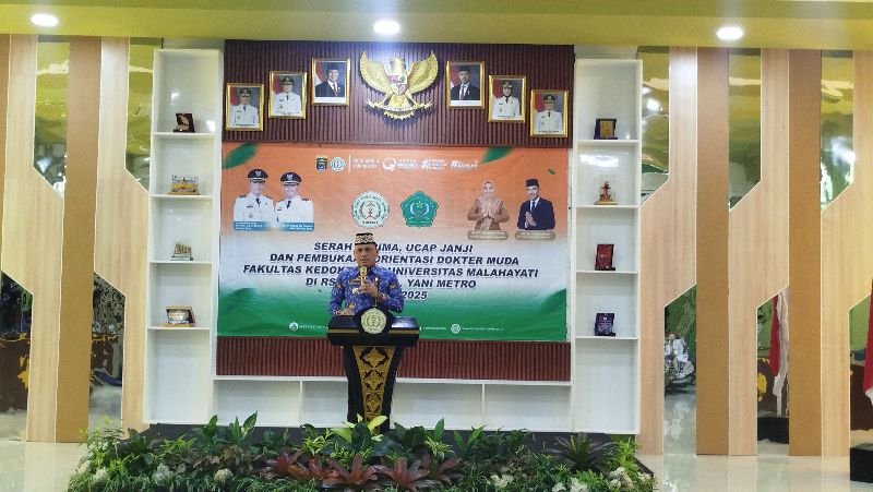 Orientasi dokter muda di Metro, Wali Kota ingatkan pentingnya komitmen kolektif